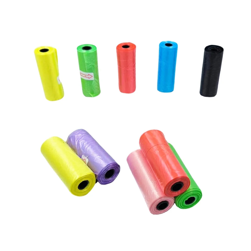 Pack 12 Rollos Bolsas para Excremento de Mascotas