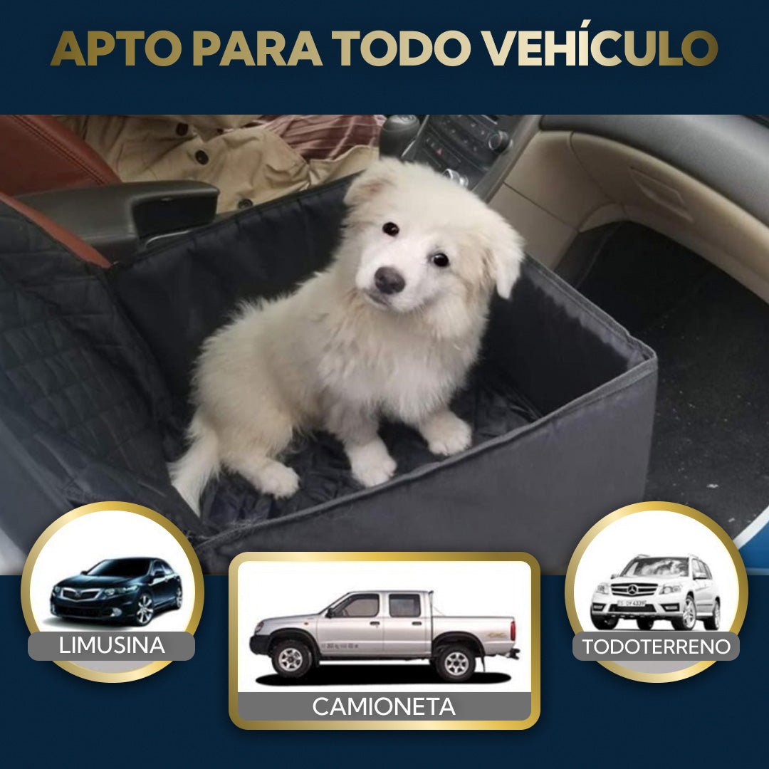 Asiento para Mascotas Auto Pro Outdoor – Seguro y Reforzado